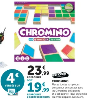 Jeu de société Chromino Asmodee