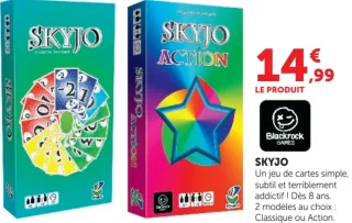 Jeu de cartes Skyjo Blackrock Games