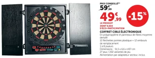 Coffret cible électronique
