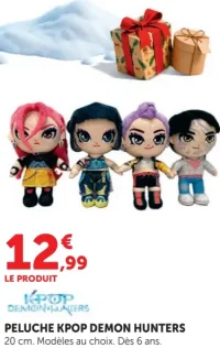 Peluche KPOP Demon Hunters 20 cm