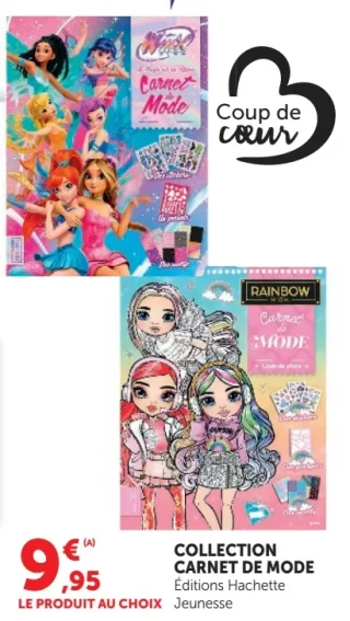 Collection Carnet de mode Éditions Hachette Jeunesse