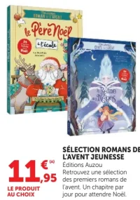 Sélection Romans de l'Avent Jeunesse Éditions Auzou