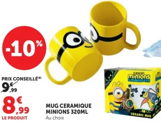 Mug céramique Minions 320ml