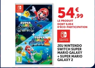Jeu Nintendo Switch Super Mario Galaxy + Super Mario Galaxy 2