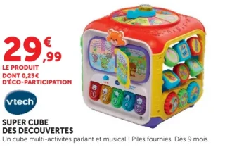 SUPER CUBE DES DECOUVERTES Vtech