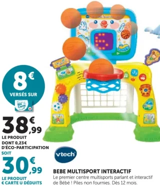 Bébé multisport interactif Vtech