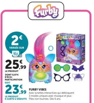 Peluche interactive Furby Vibes