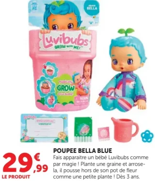 Poupée Bella Blue Luvibubs