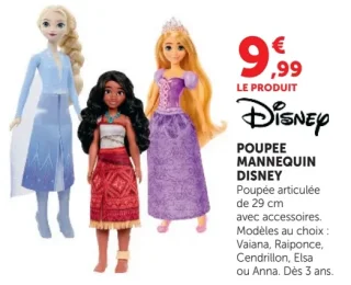 Poupée mannequin Disney
