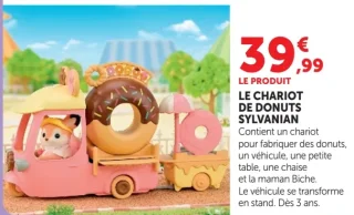 Le chariot de donuts Sylvanian Families