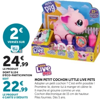 Mon petit cochon Little Live Pets