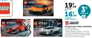 Voiture Lego Speed Champions