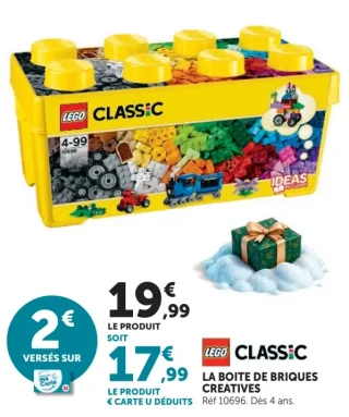 LEGO Classic La boite de briques créatives