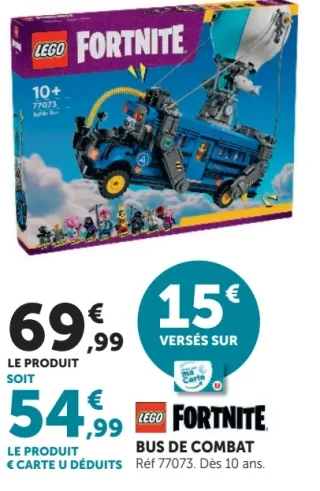 Lego Fortnite Bus de combat