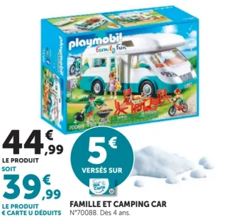 Famille et Camping Car Playmobil