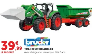 Tracteur Roadmax Bruder