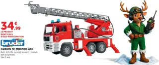 CAMION DE POMPIER MAN Bruder