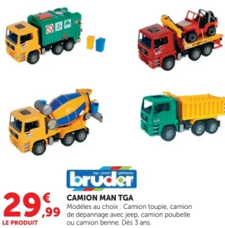 CAMION MAN TGA Bruder