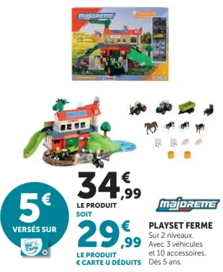 Majorette Playset Ferme