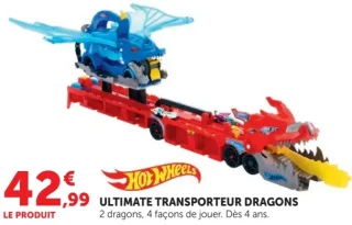 Hot Wheels Ultimate Transporteur Dragons