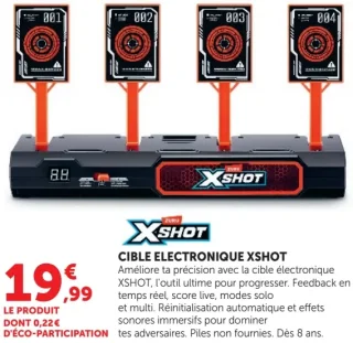 Cible électronique Xshot Zuru