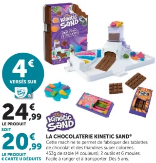 La chocolaterie Kinetic Sand