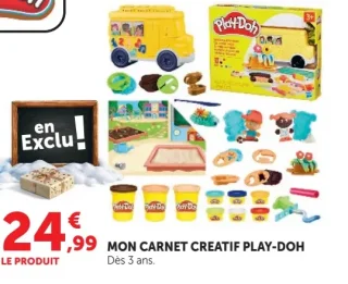 Mon carnet créatif Play-Doh