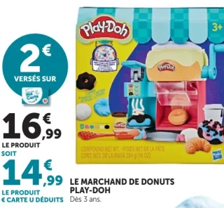 Le marchand de donuts Play-Doh