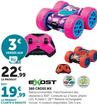 Voiture radiocommandée 360 Cross MX Exost