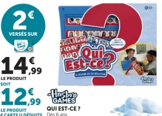 Jeu de société Qui Est-Ce ? Hasbro Games