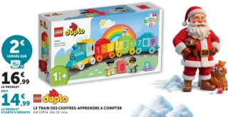 Jeu de construction Le train des chiffres - Apprendre à compter LEGO Duplo 10954