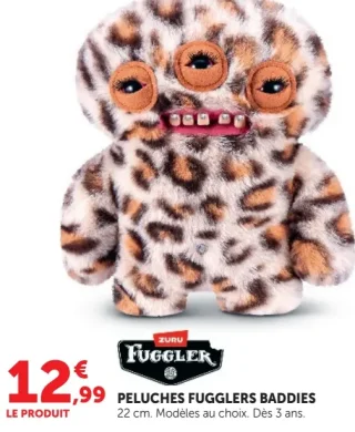 Peluches Fugglers Baddies Zuru