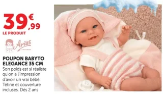 Poupon Babyto Elegance 35 cm Arias