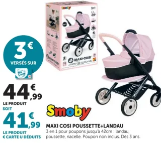 Maxi Cosi Poussette+Landau Smoby