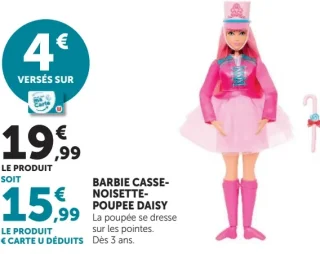 BARBIE CASSE-NOISETTE-POUPEE DAISY