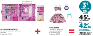 DRESSING DELUXE + TENUE BARBIE