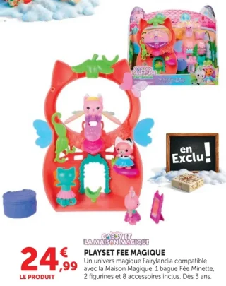 Playset Fée Magique Gabby et la Maison Magique