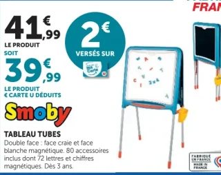 Tableau Tubes Smoby