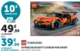 LEGO Technic Hypercar Bugatti Chiron Pur Sport