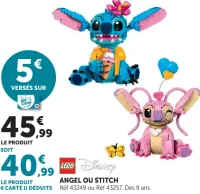 LEGO Disney Angel ou Stitch