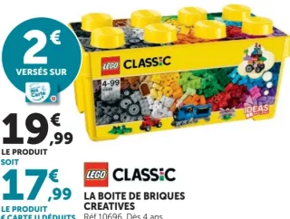 Lego Classic La boite de briques créatives