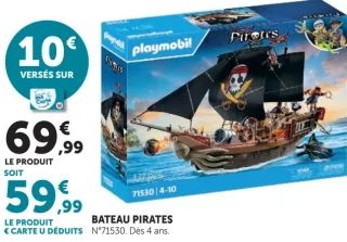 Playmobil Bateau pirates N°71530