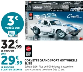 Corvette Grand Sport Hot Wheels Elite Mattel