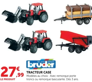 Tracteur Case Bruder