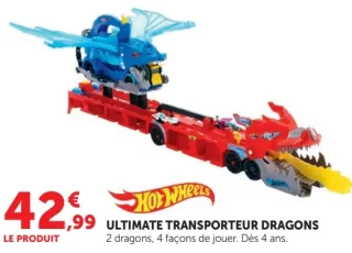 Hot Wheels Ultimate Transporteur Dragons
