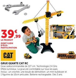 Grue géante Cat RC Work Force