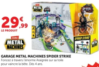 GARAGE METAL MACHINES SPIDER STRIKE Zuru
