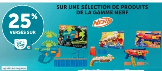 Sélection de produits de la gamme Nerf