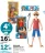 Promo Figurine géante 30 cm Anime Heroes Mega One Piece ou Naruto