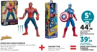 Spider-Man Charge d'Énergie + Figurine Titan Marvel